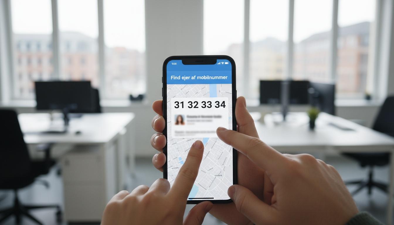 Find ejer af mobilnummer